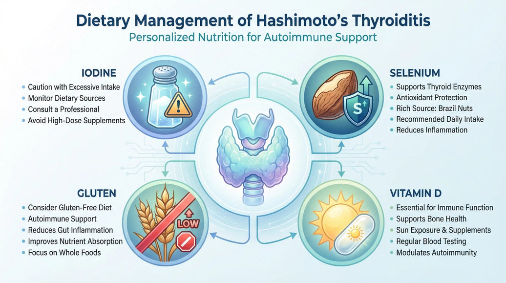The Critical Role of Diet in Hashimoto's Thyroiditis